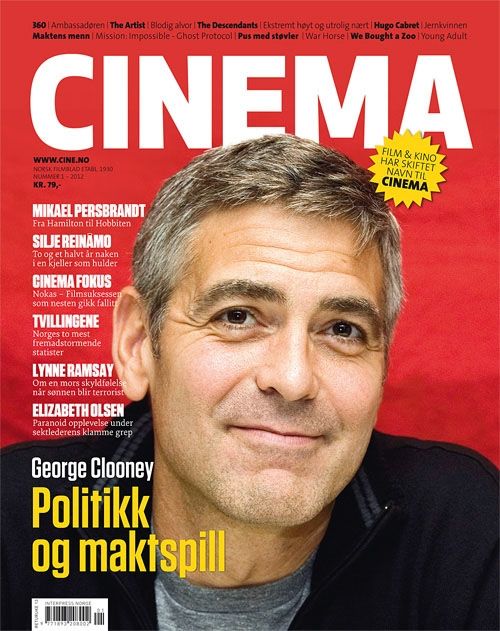 CINEMA (No) magazine side cover Issue 1 February/March 2012