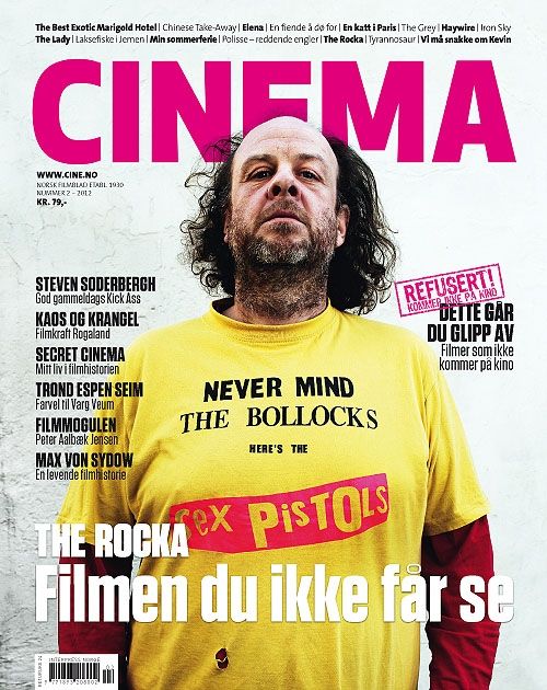 CINEMA (No) magazine side cover Issue 2 April/May 2012
