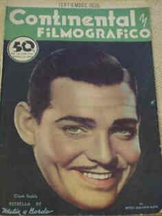 CONTINENTAL FILMOGRAFICO magazine side cover September 1936