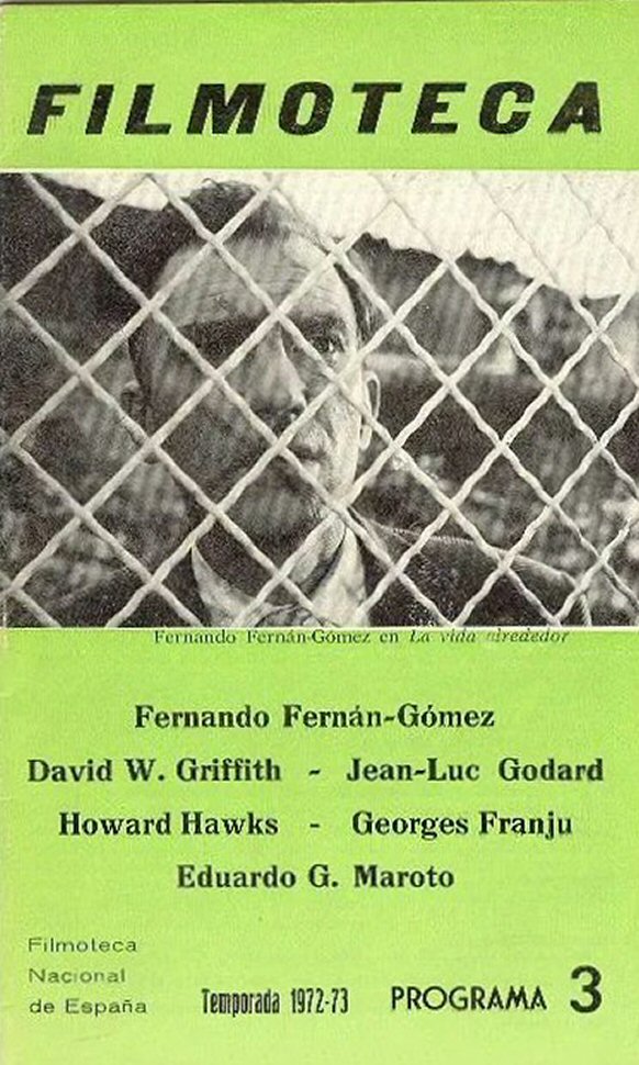 FILMOTECA SPAIN magazine side cover Issue 3   1972