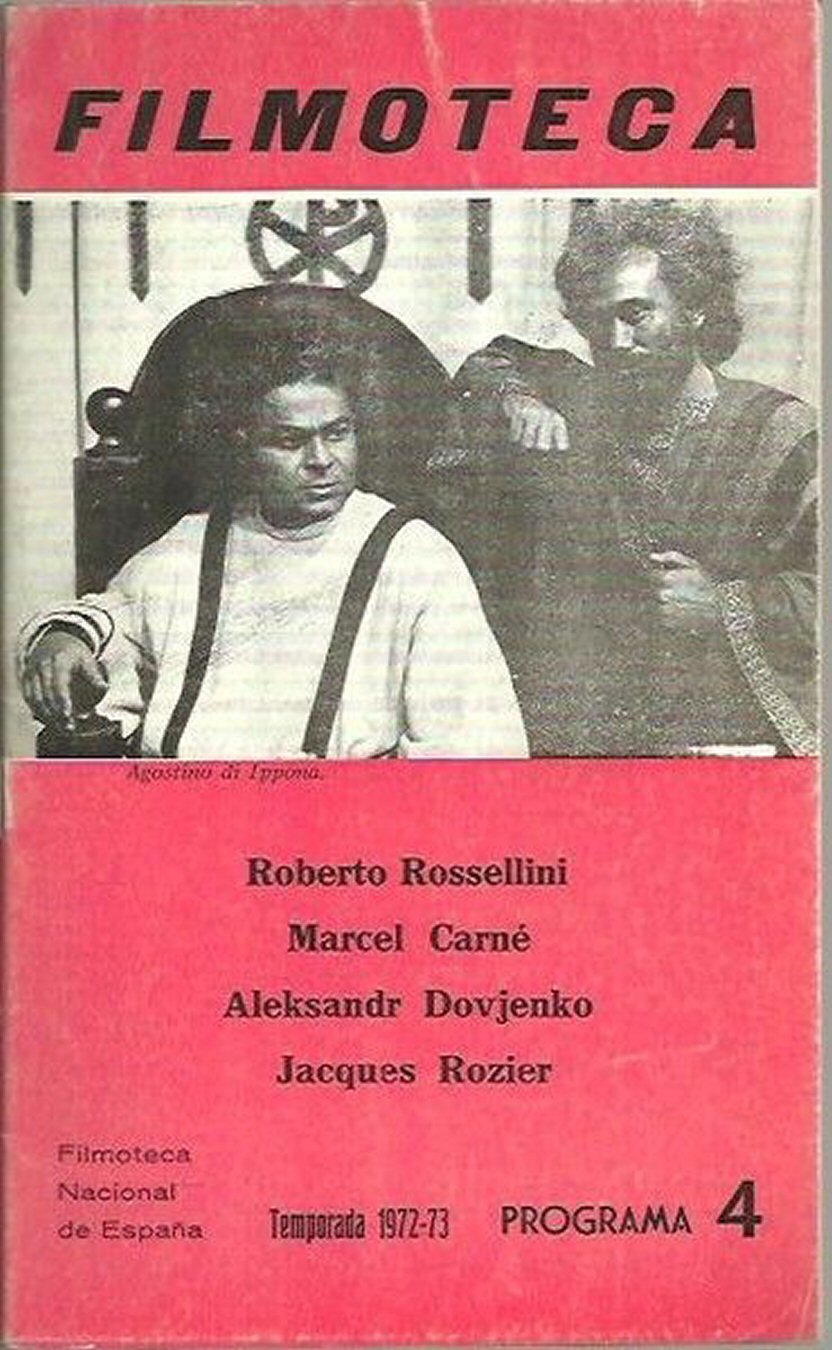 FILMOTECA SPAIN magazine side cover Issue 4   1972