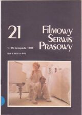 FILMOWY SERWIS PRASOWY magazine side cover Issue 21   1988