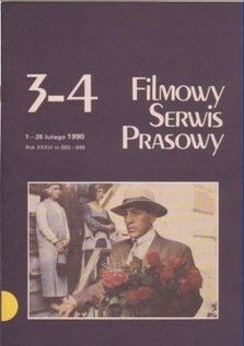 FILMOWY SERWIS PRASOWY magazine side cover Issue 3-4   1990