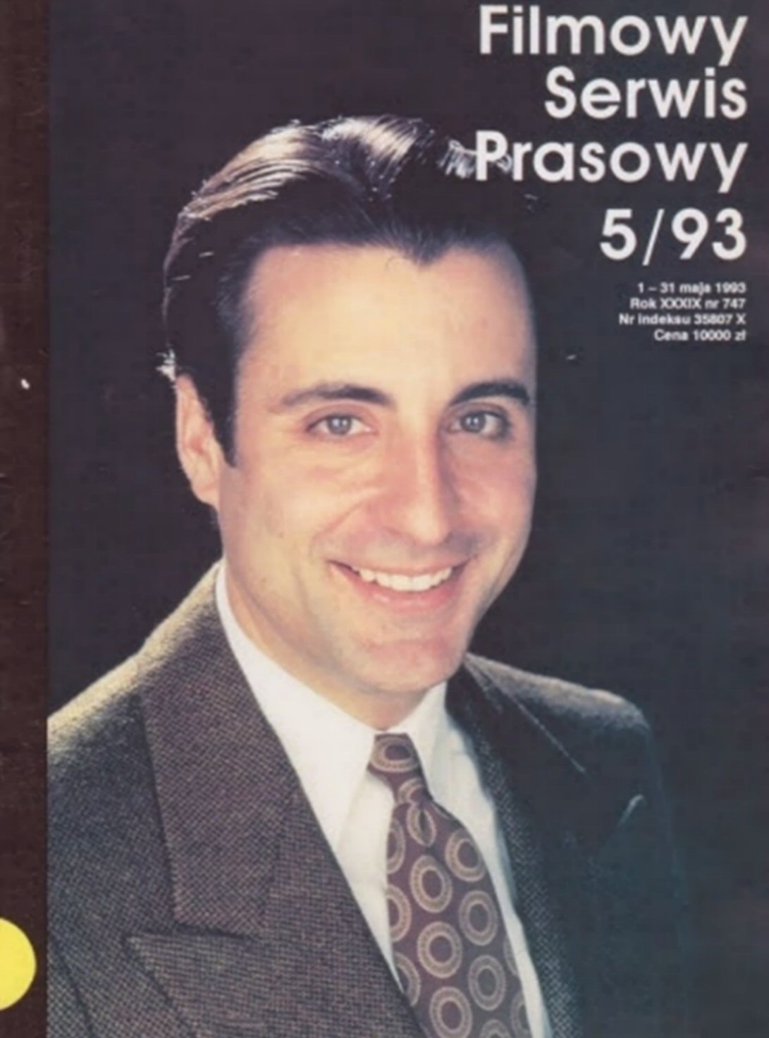 FILMOWY SERWIS PRASOWY magazine side cover Issue 5   1993