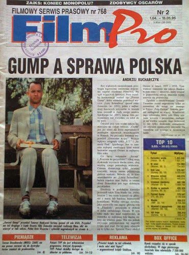 FILMOWY SERWIS PRASOWY magazine side cover Issue 2   1995