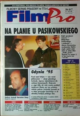 FILMOWY SERWIS PRASOWY magazine side cover Issue 6-7   1995