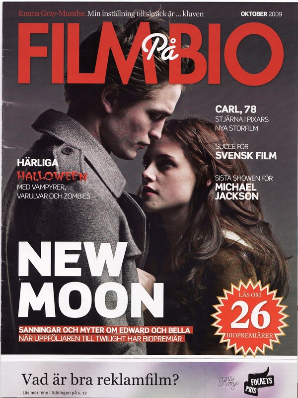 FILM PA BIO magazine side cover  October 2009