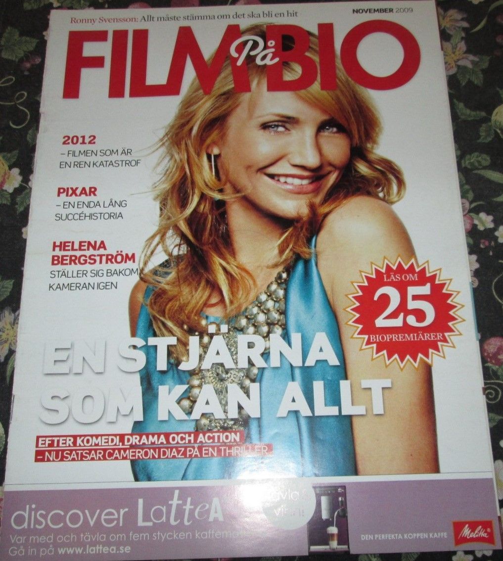 FILM PA BIO magazine side cover  November 2009