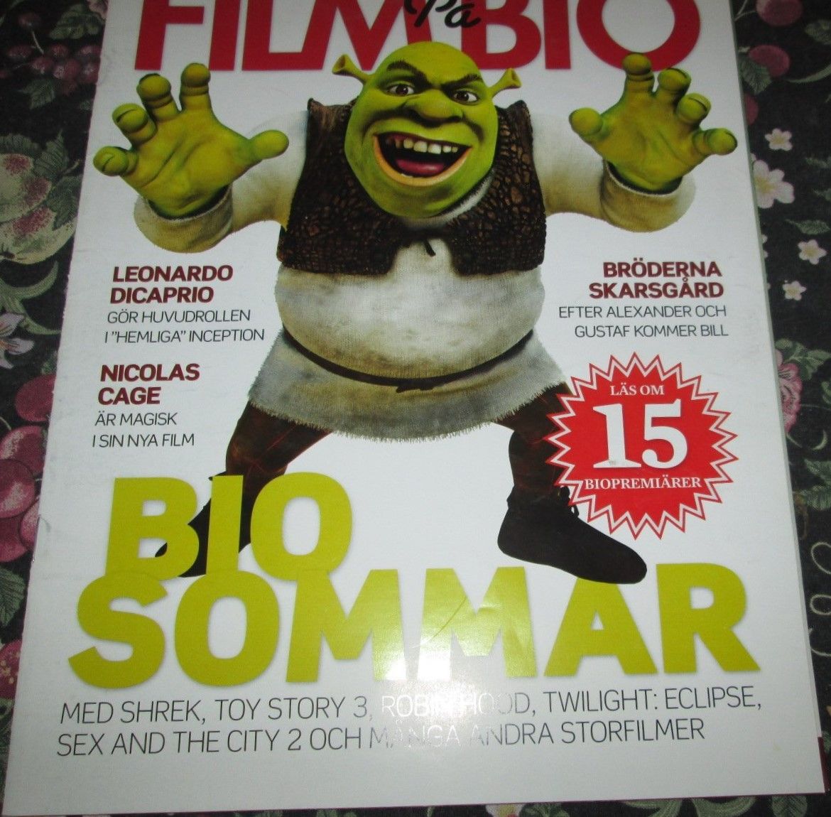 FILM PA BIO magazine side cover  July/August 2010
