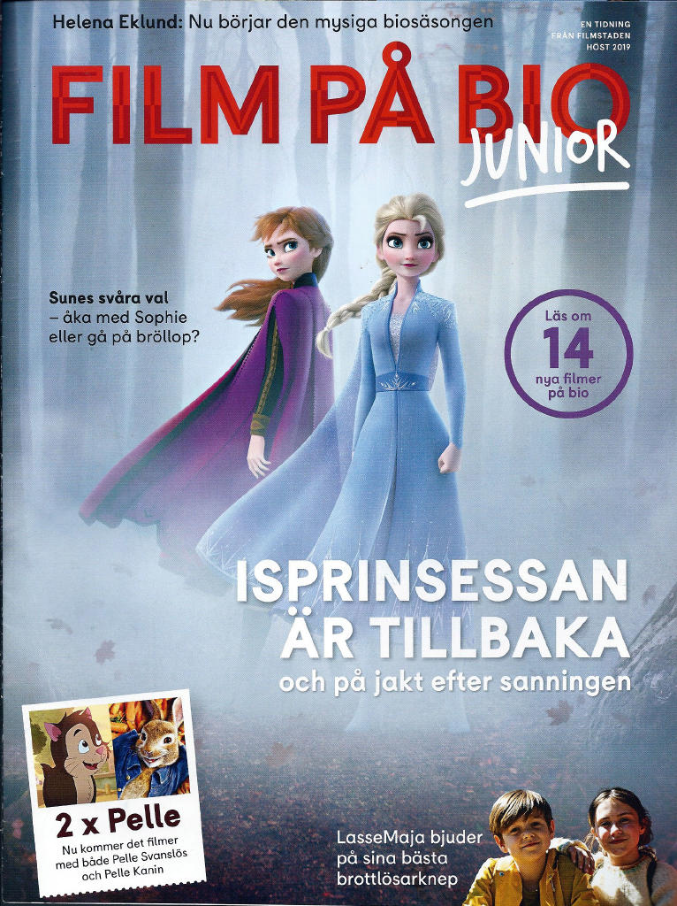 FILM PA BIO magazine side cover Autumn 2019