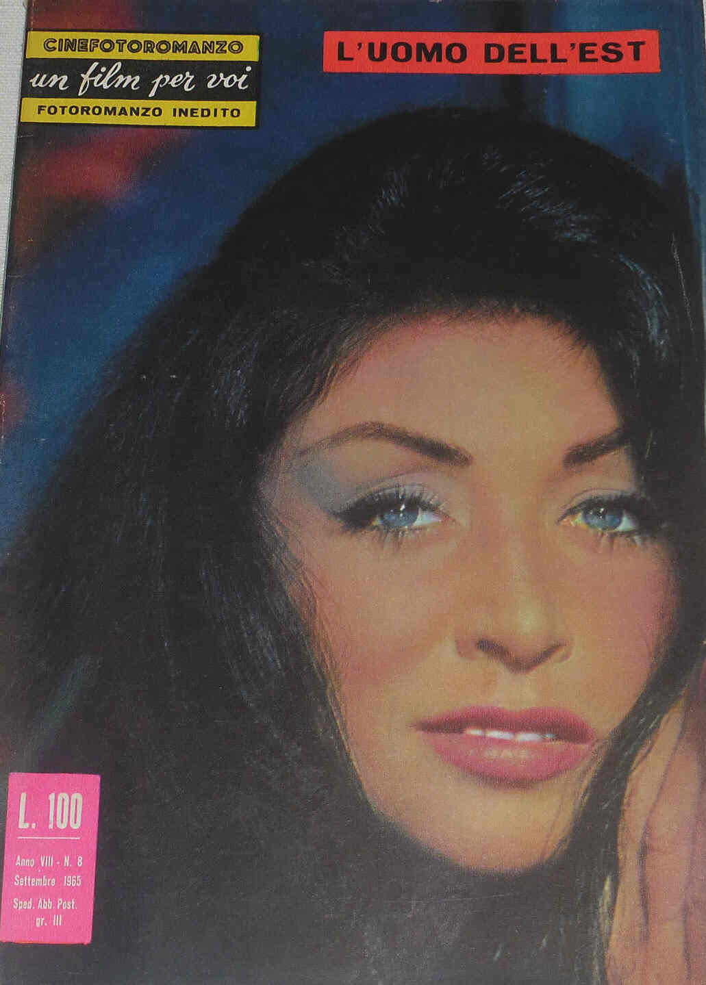 UN FILM PER VOI magazine side cover Issue 8 September 1965