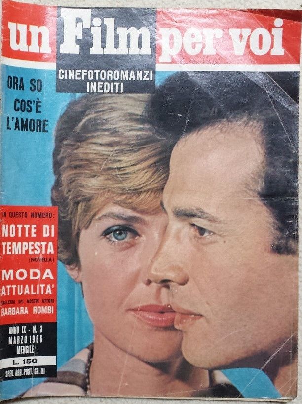 UN FILM PER VOI magazine side cover Issue 3 March 1966