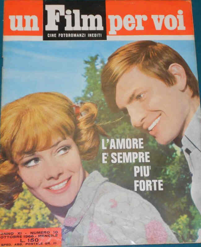 UN FILM PER VOI magazine side cover Issue 10  October 1966