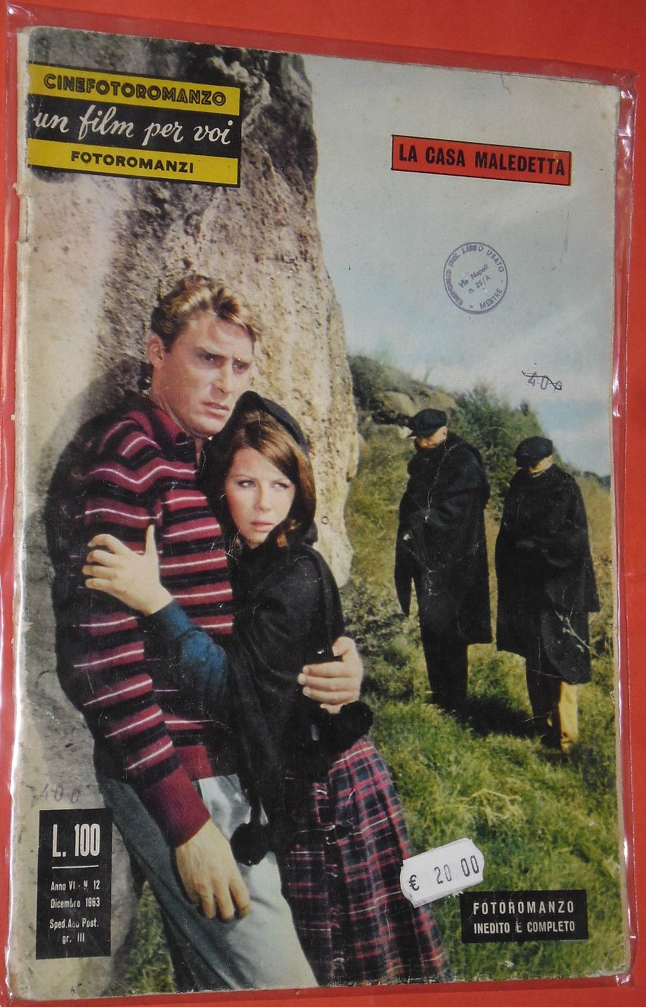UN FILM PER VOI magazine side cover Issue 12 December 1967