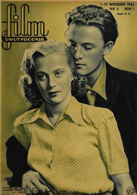 FILM (Po) magazine side cover Issue 3 1 September 1946