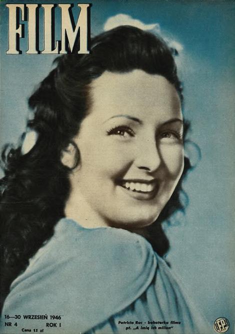 FILM (Po) magazine side cover Issue 4 16 September 1946