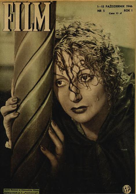 FILM (Po) magazine side cover Issue 5 1 October 1946