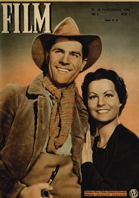 FILM (Po) magazine side cover Issue 6 16 October 1946