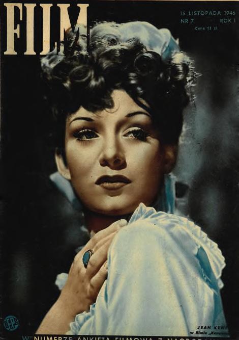 FILM (Po) magazine side cover Issue 7 15 November 1946