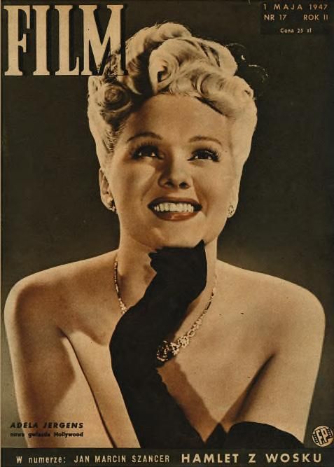 FILM (Po) magazine side cover Issue 17 1 May 1947