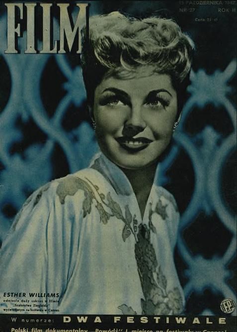 FILM (Po) magazine side cover Issue 27 15 October 1947