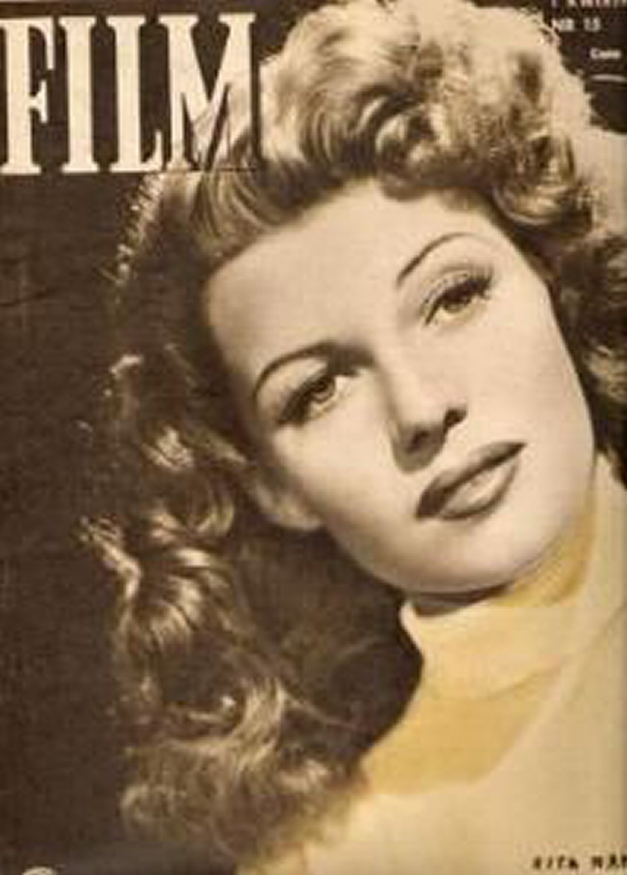 FILM (Po) magazine side cover Issue 15  Vol 2 1 April 1947