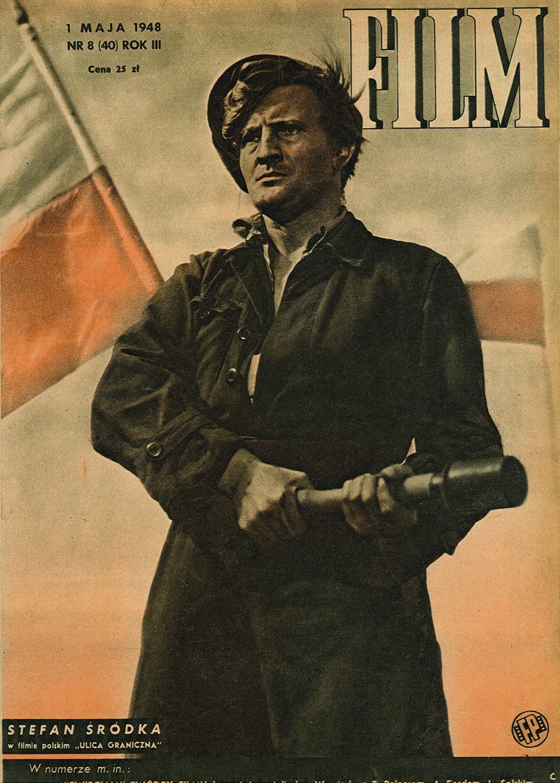 FILM (Po) magazine side cover Issue 40  Vol 3 No  8 1 May 1948