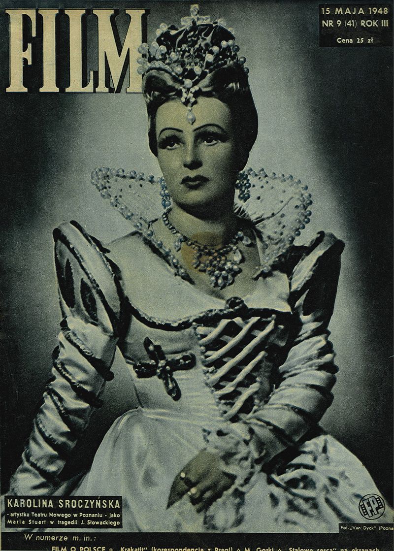 FILM (Po) magazine side cover Issue 41  Vol 3 No  9 15 May 1948