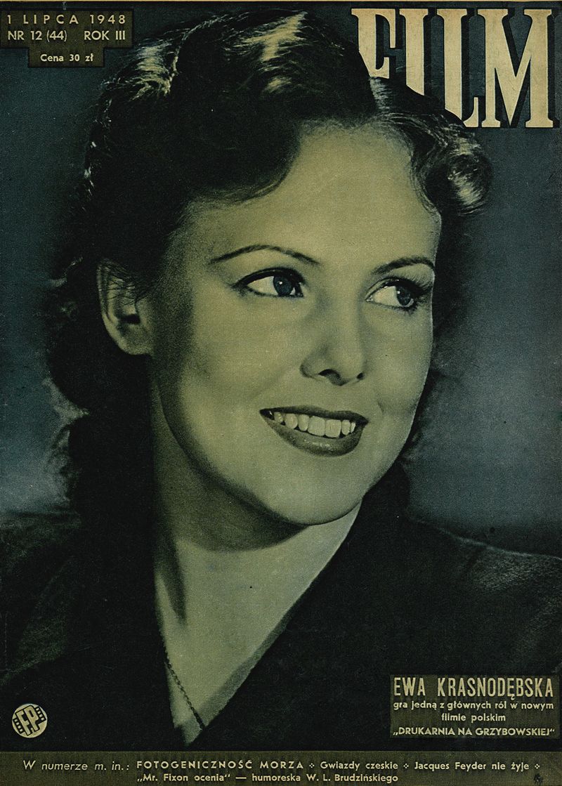 FILM (Po) magazine side cover Issue 44  Vol 3 No  12 1 July 1948