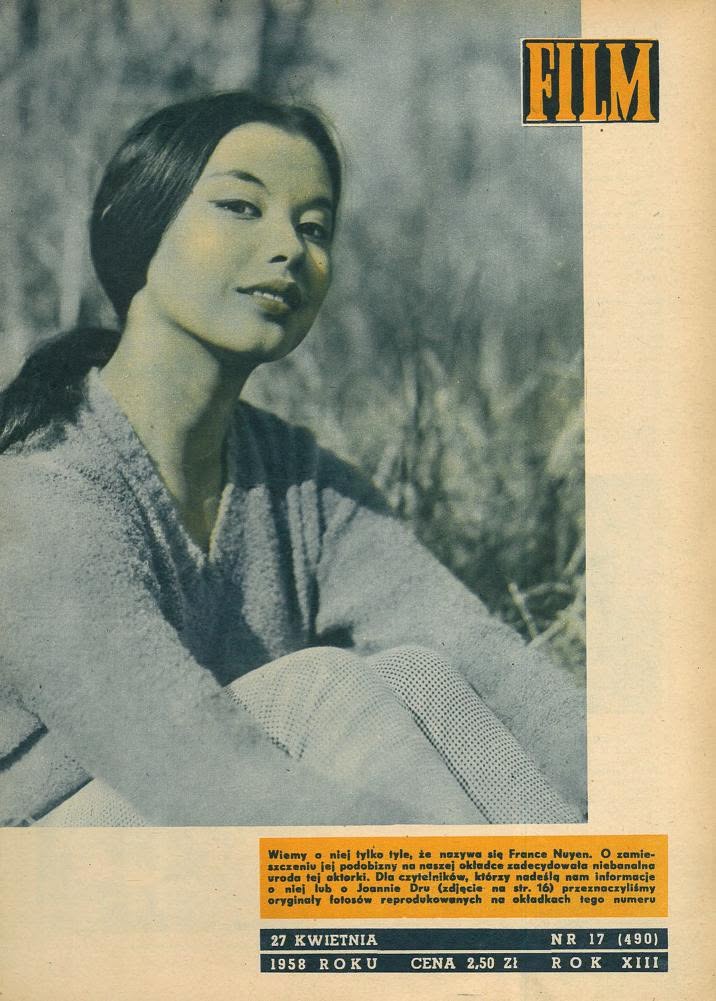 FILM (Po) magazine side cover Issue 17 27 April 1958
