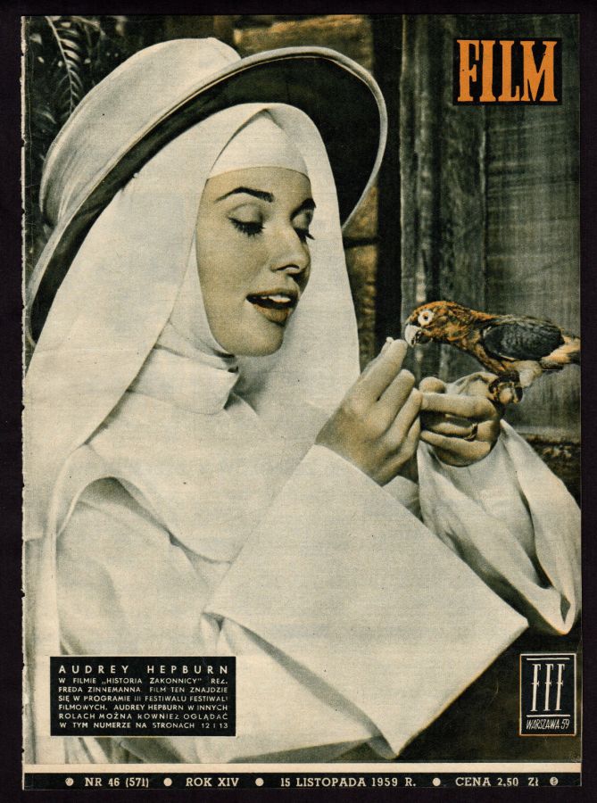 FILM (Po) magazine side cover Issue 46 15 November 1959