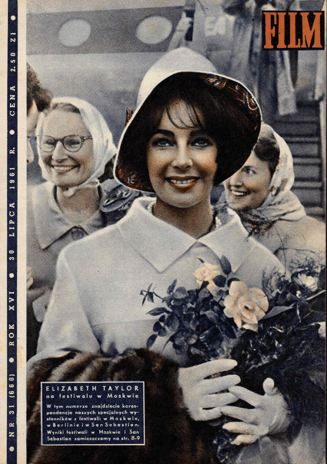 FILM (Po) magazine side cover Issue 31 30 July 1961