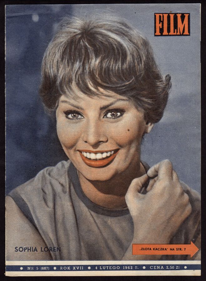FILM (Po) magazine side cover Issue 5 4 February 1962