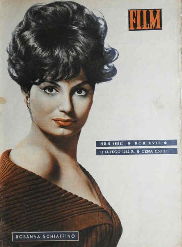 FILM (Po) magazine side cover Issue 6 11 February 1962