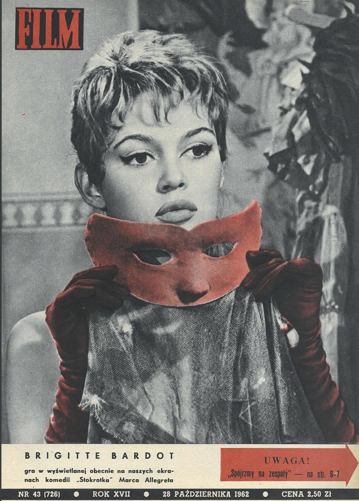 FILM (Po) magazine side cover Issue 43 28 October 1962
