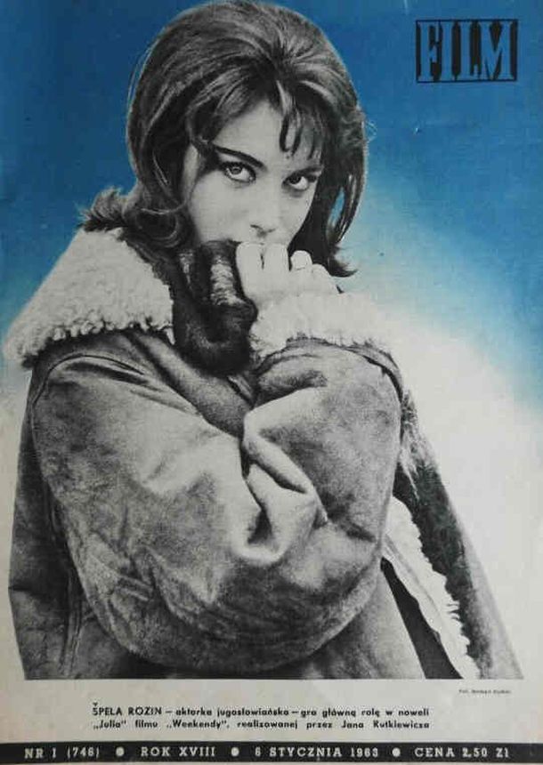 FILM (Po) magazine side cover Issue 1 6 January 1963