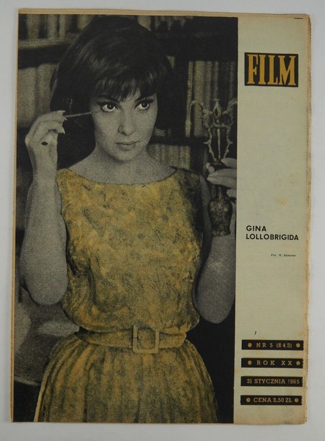 FILM (Po) magazine side cover Issue 5 31 January 1965