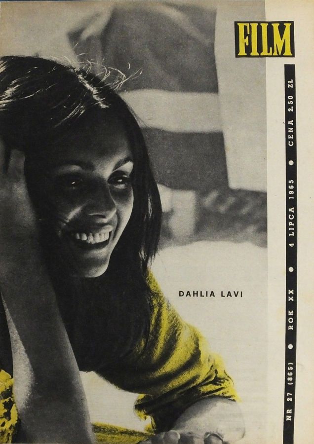 FILM (Po) magazine side cover Issue 27 4 July 1965