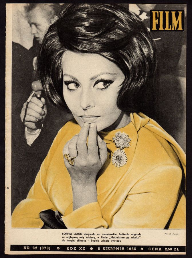 FILM (Po) magazine side cover Issue 32 8 August 1965
