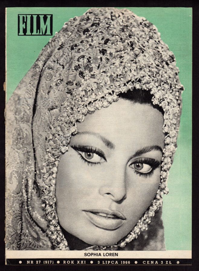 FILM (Po) magazine side cover Issue 27 3 July 1966