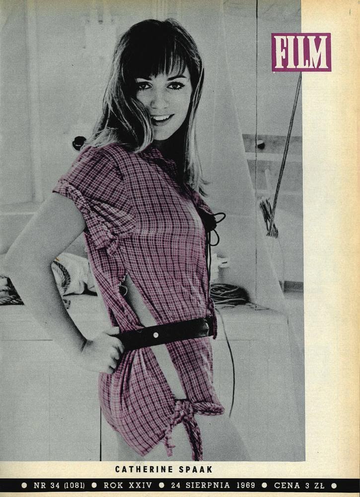 FILM (Po) magazine side cover Issue 34 24 August 1969
