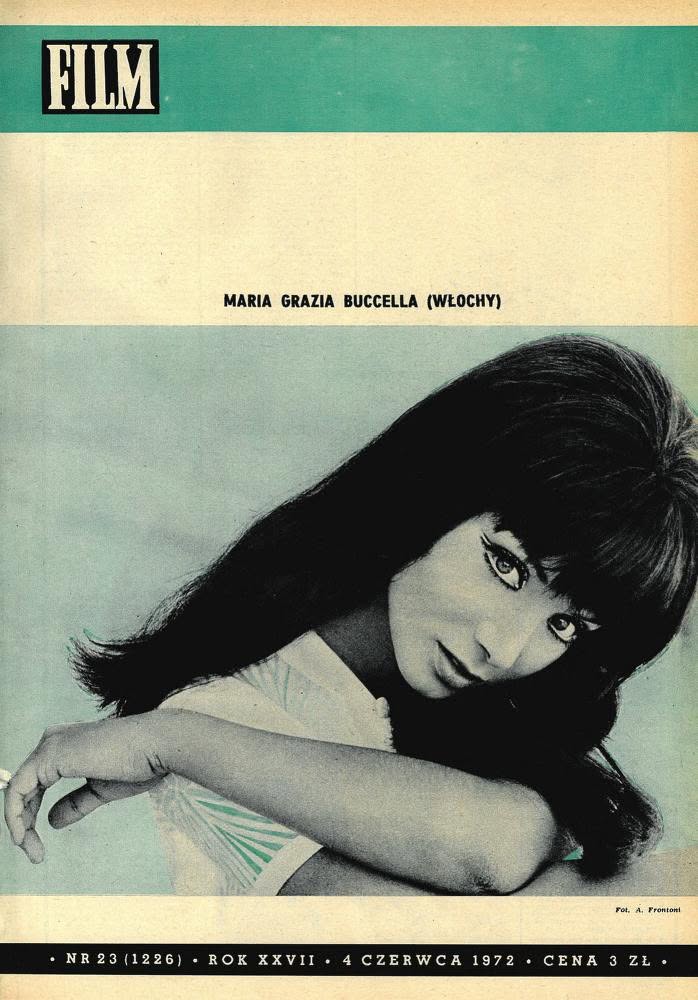 FILM (Po) magazine side cover Issue 23 4 June 1972