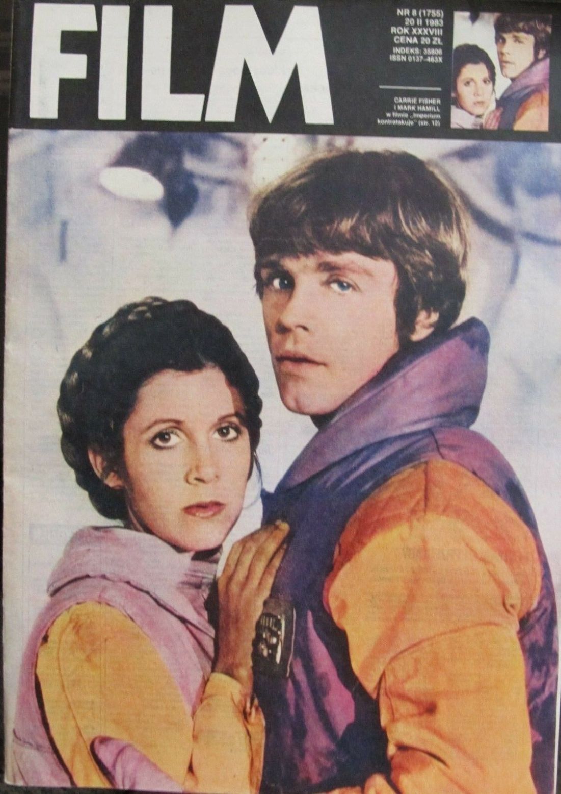 FILM (Po) magazine side cover Issue 8 20 February 1983