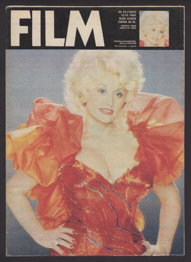 FILM (Po) magazine side cover Issue 24 10 June 1984