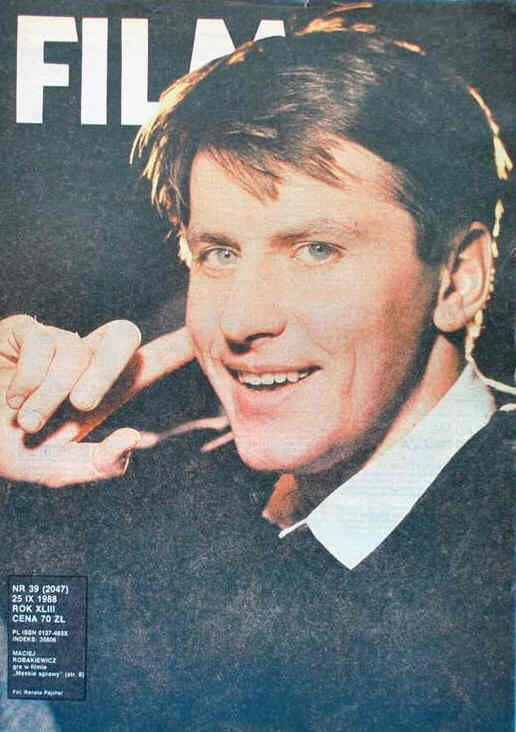 FILM (Po) magazine side cover 25 September 1988