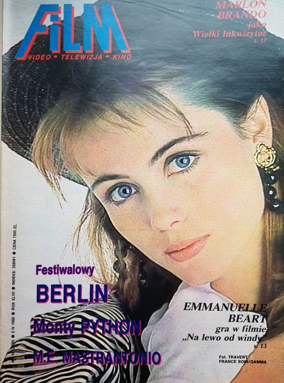 FILM (Po) magazine side cover Issue 14 5 April 1992