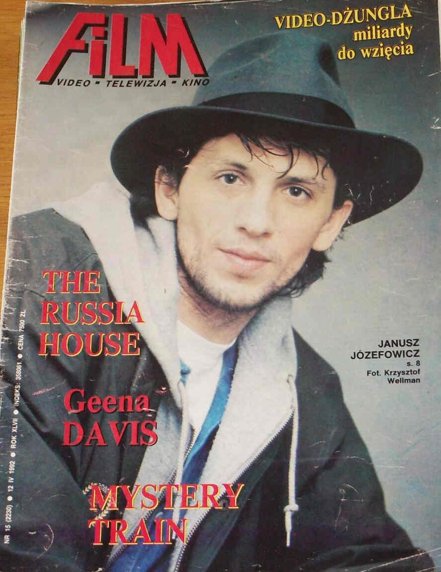FILM (Po) magazine side cover Issue 15 12 April 1992