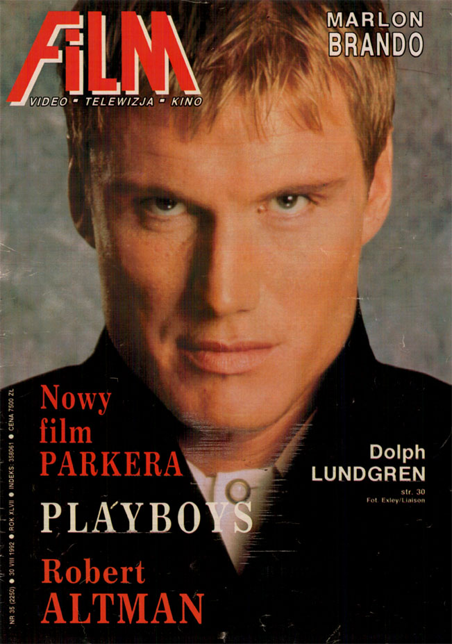 FILM (Po) magazine side cover Issue 35 30 August 1992