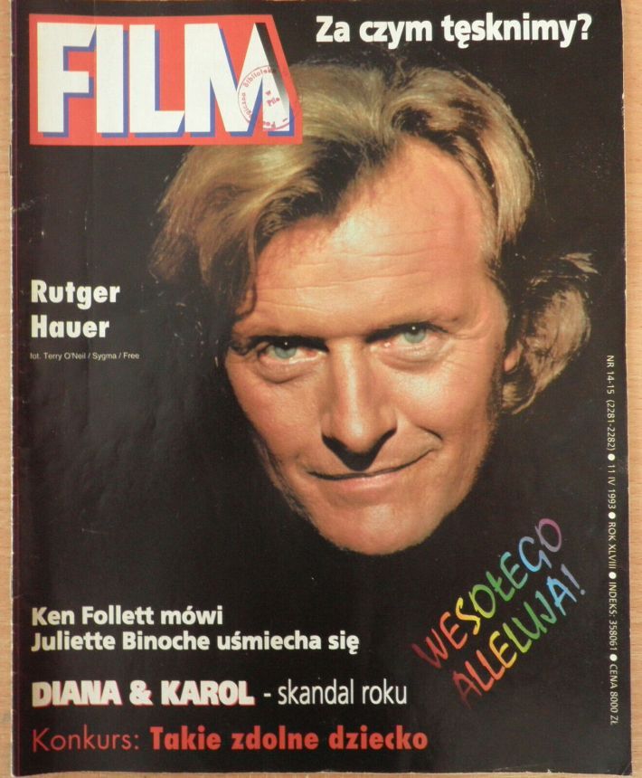 FILM (Po) magazine side cover Issue 14-15 11 April 1993