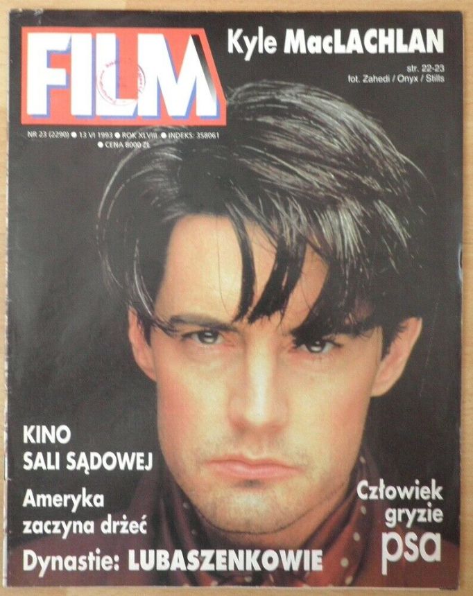 FILM (Po) magazine side cover Issue 23 13 June 1993